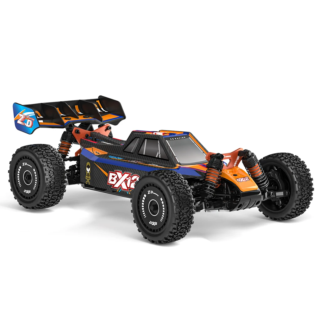 ZD Racing BX-12 Bürstenloser Buggy im Maßstab 1:12, 3S RC1/12 Racing Off-Ro-Werbewagen, Chassis aus Aluminiumlegierung
