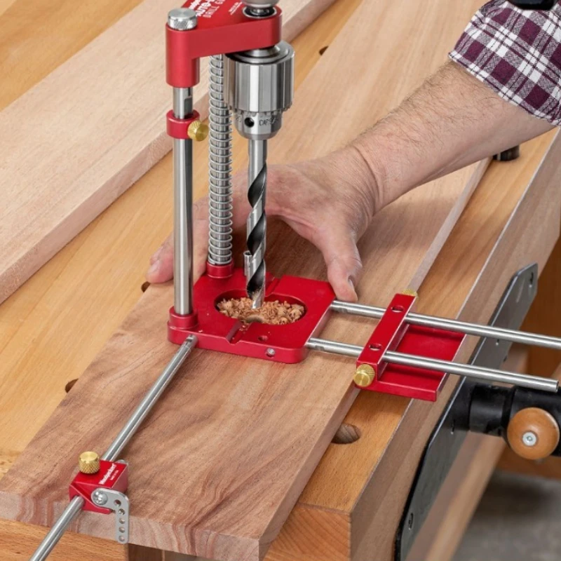 دليل الحفر المعدني المحمول - أداة تحديد موقع الأعمال الخشبية الدقيقة، أداة تحديد المواقع المدمجة للحفر الدقيق