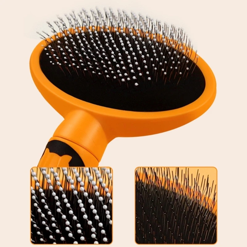 Cats Slicker Brush for Shedding & Grooming Comfort Massage Comb Easy to Clean Dropshipping