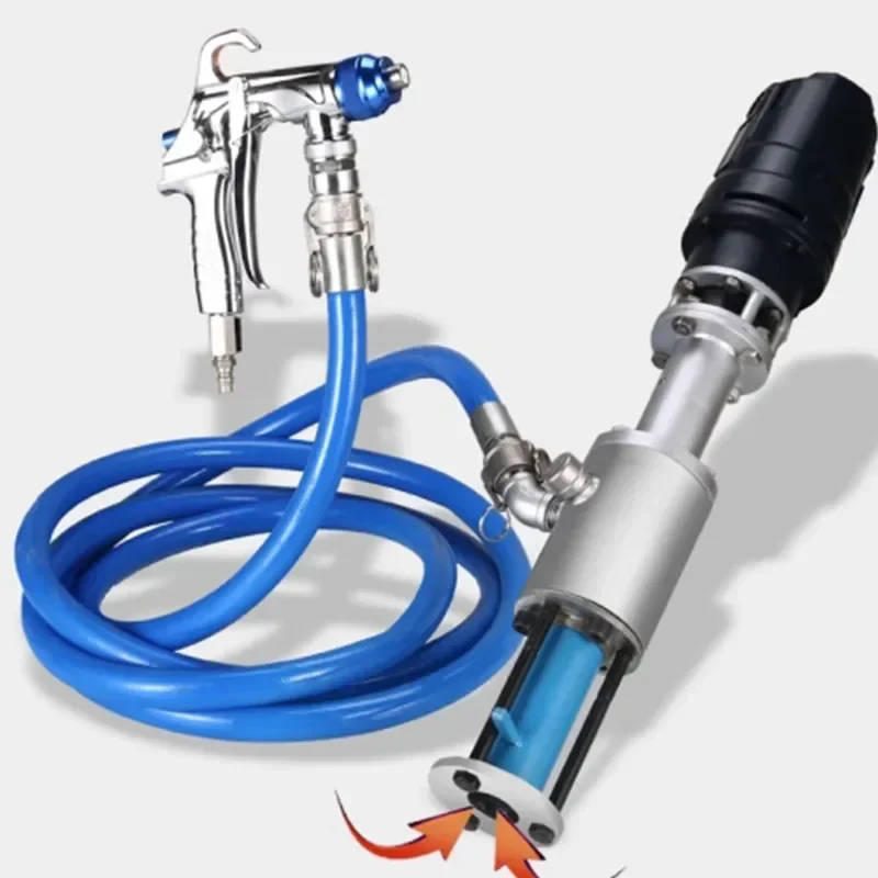 Real Stone Paint Spraying Machine Fireproof High-power Exterior Wall utty Plaster Multi-functional Automatic Spraying Machine