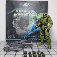 Sentinel Master Chief Action Figure Pvc Anime Collection Model Mjolnir Mk Vi Sv Action 18cm John117 S117 Movable Doll Toys