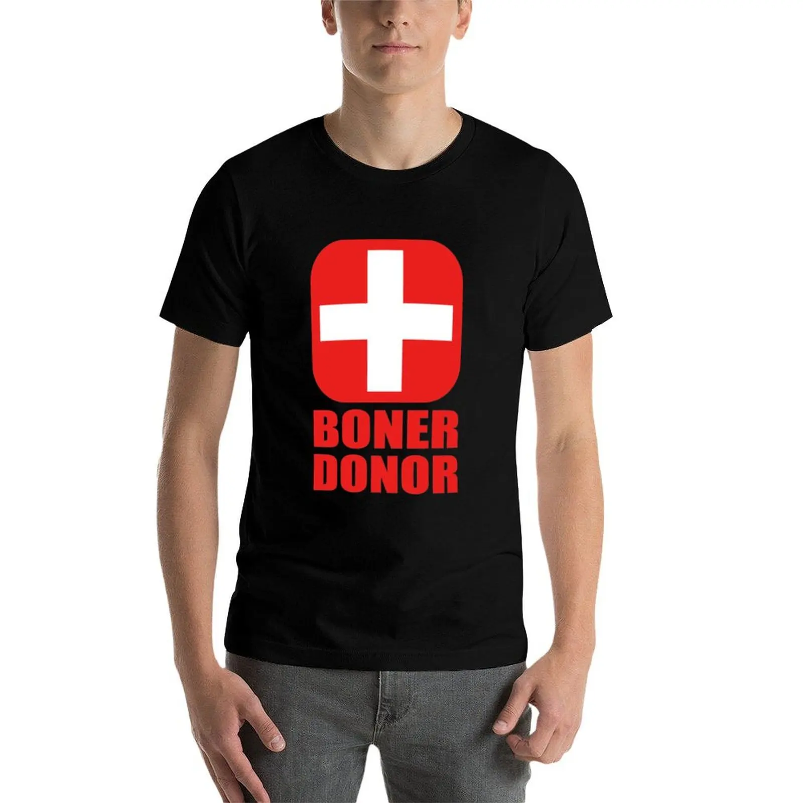 

Boner Donor T-Shirt t shirts for man graphic vintage t shirts for man slim fit man t shirt cotton high quality T-Shirt