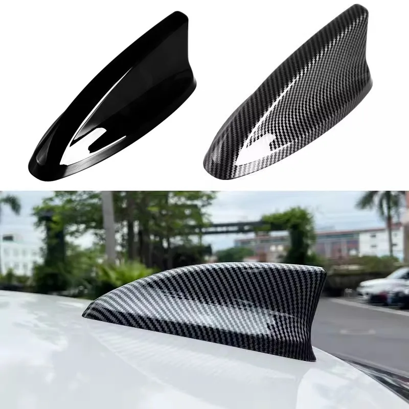 

Car Shark Fin Antenna Cover Carbon fiber pattern decorative cover For Honda CIVIC Accord CRV ZRV HRV XRV Vezel Auto Accessories