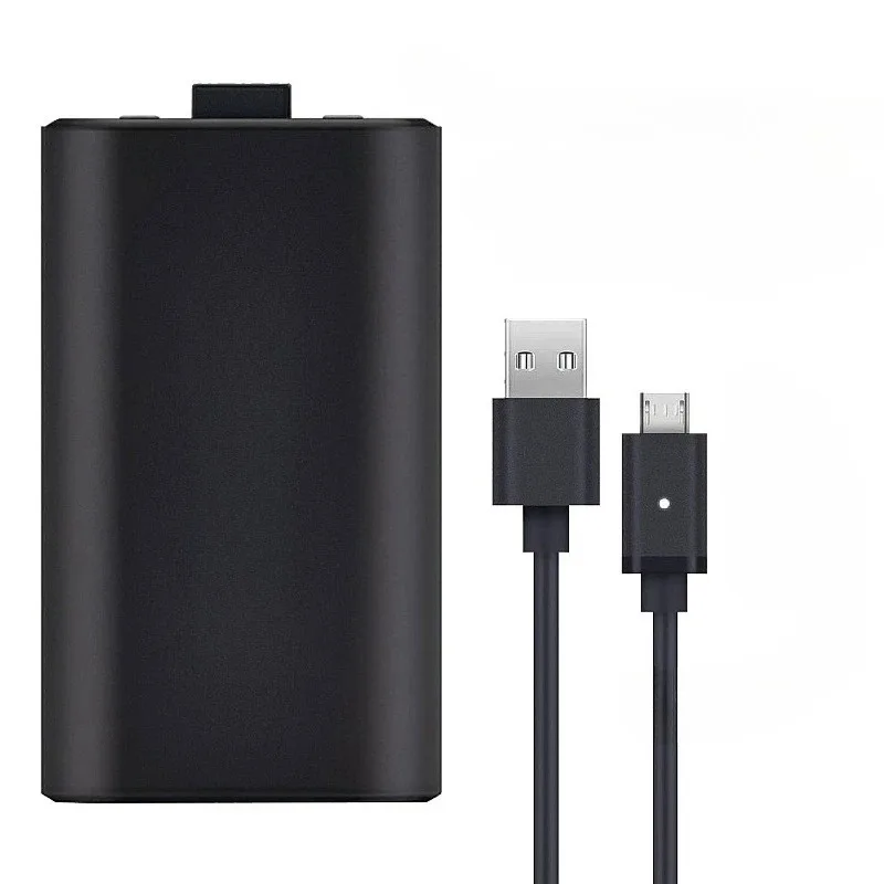 1-2Pcs 1200mAh 1400mah Rechargeable Battery Pack with Charging Cable for Controller DYND01