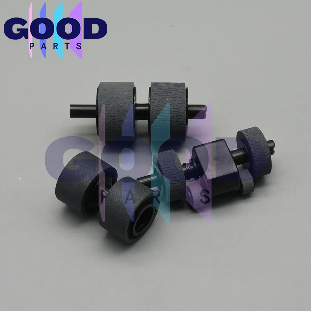 5Sets ADS-4100 4300 ADS-4500W 4700W PRK-A3001 Pickup Brake Separation Roller compatible for Brother ADS-2200 ADS-2700W ADS-3100