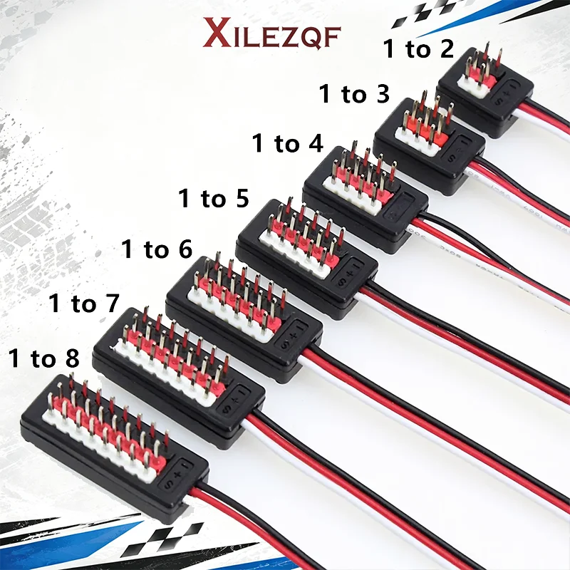 2 3 4 5 6 7 8 In 1 Y Wire 1 To 2 3 Line Remote Control Cable Servo Fan Extender for Futaba JR RC Car Aircraft Helicopter Boat