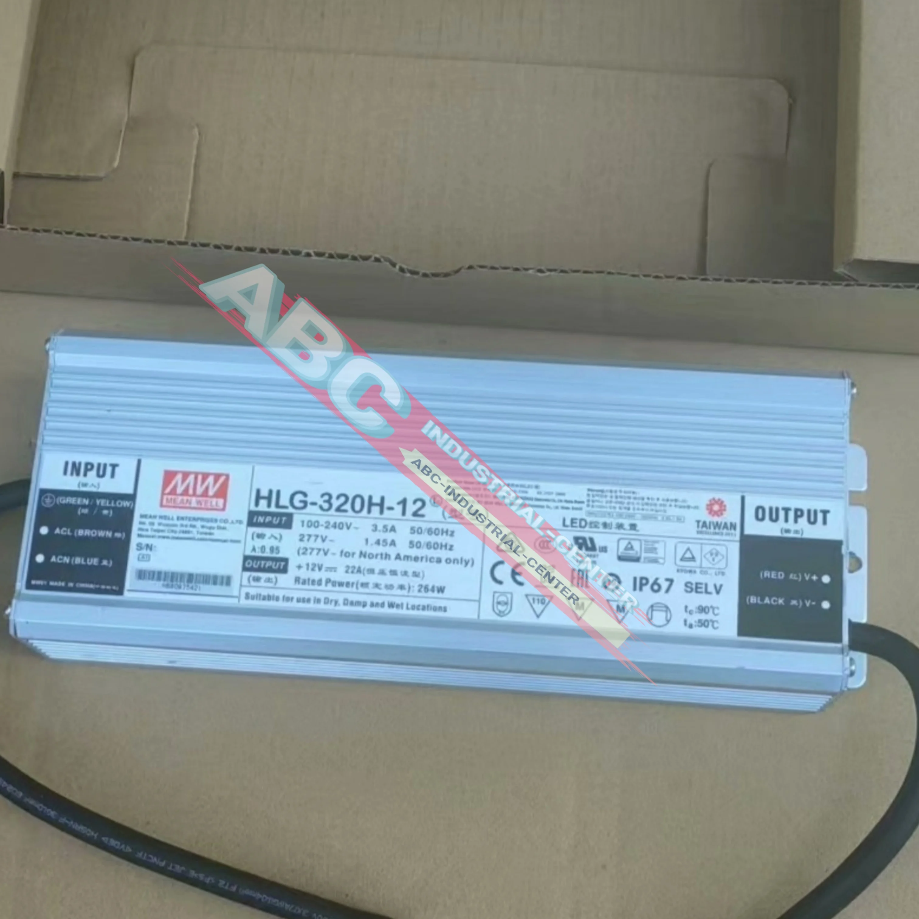 

Switch Power Supply HLG-320H-24 | 24V HLG-320H-24A | 24V 100%NEW