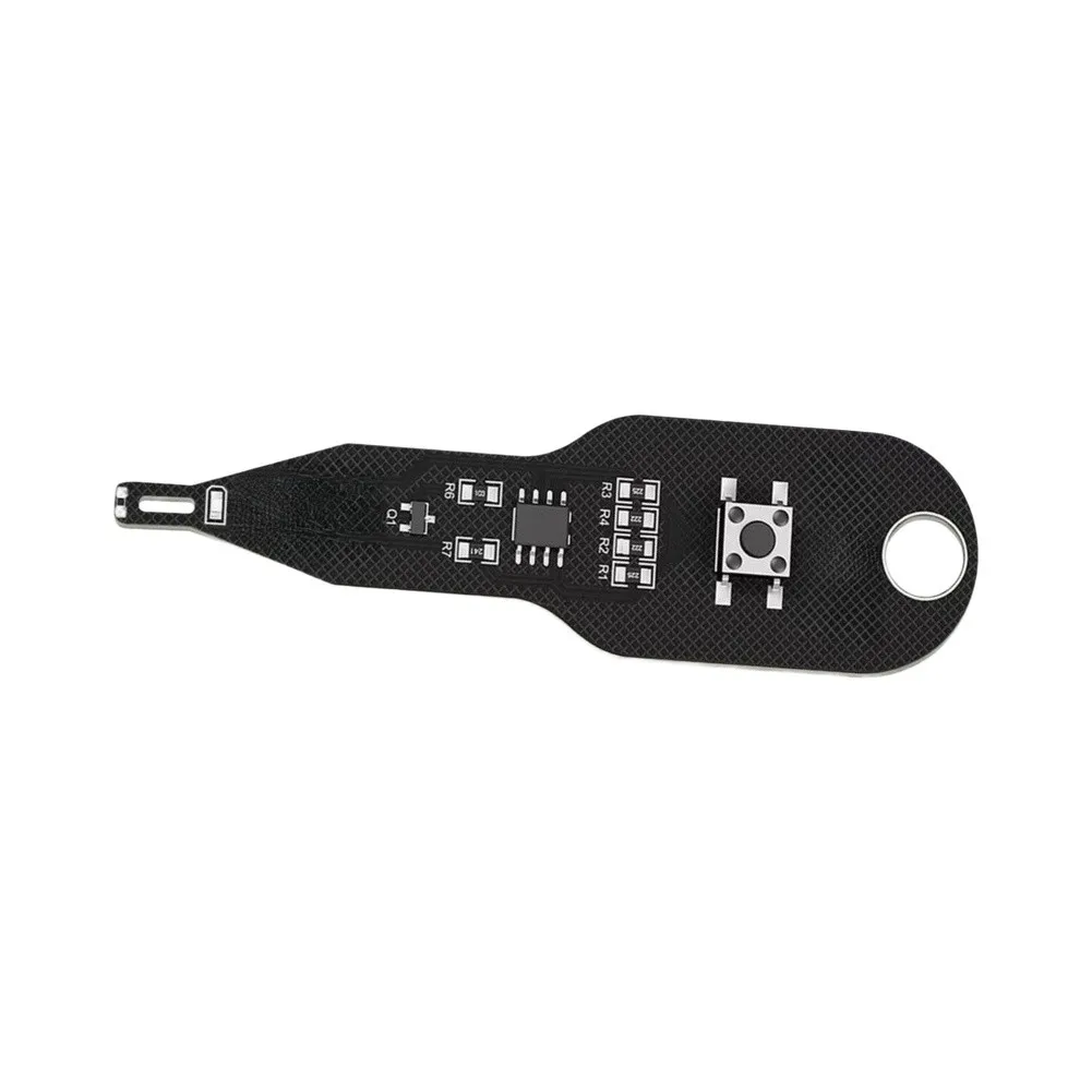 Green LED Indicating Inductor Fault Detector M093 for Non-Soldering Testing of Coils on Computer Motherboards and PSUs