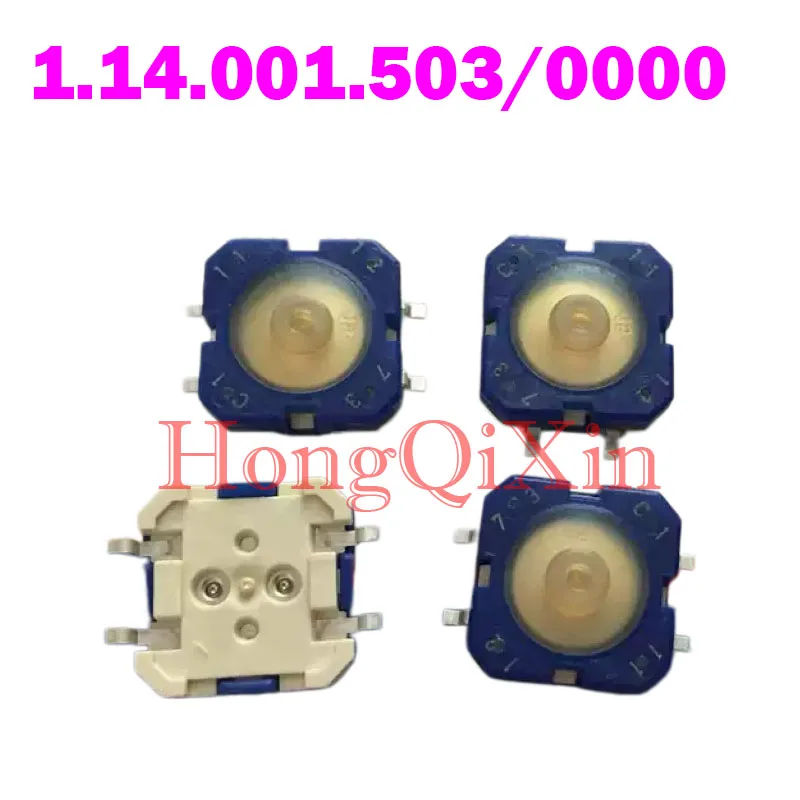 1.14.001.503/0000 Genuine German Waterproof Silicone Touch Switch, 12×12×5 Keyboard Key, IC Electronic Component, DIY-Friendly