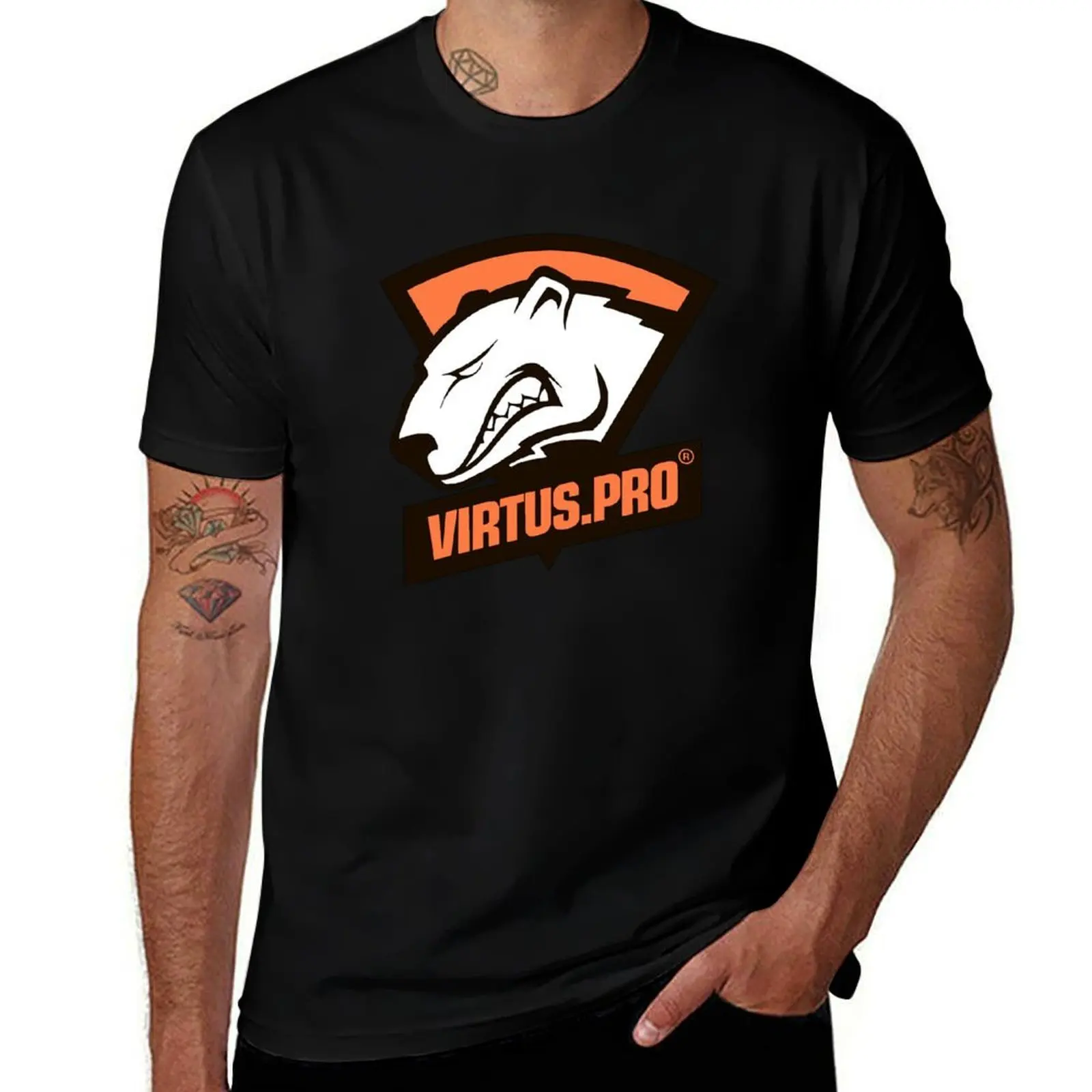 

Virtus Pro T-Shirt t shirts for man graphic vintage cotton t shirt pack t shirts for man pack white T-Shirt