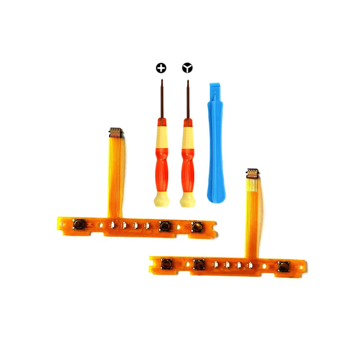 SL SR Button Key Flex Cable Replacement Parts for Nintendo Switch JoyCon NS L/R Game Controller with Screwdriver Tool