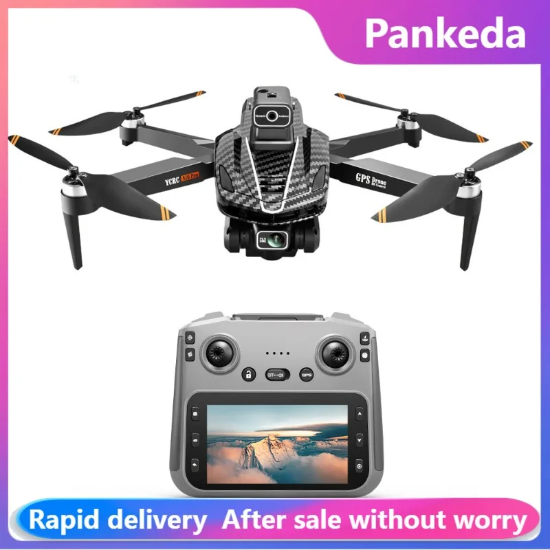 A16 MAX Drone Professional 4K Camera Aerial GPS FPV Brush Avoiding Obstacle with Large Screen Remote Control Folding Drone Toys