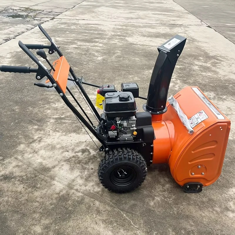 Hot Sale Commercial Snow Plow Machine with LED Headlight System and Wireless Remote Control for Night Operation
