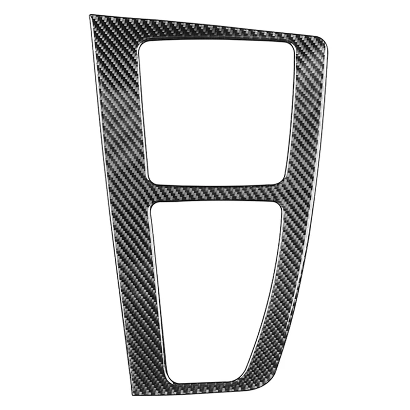 Real Carbon Fiber For Q5L SQ5 2018-2024 LHD Center Console Gear Shift Panel Cover Interior Trim Sticker Decal Accessories