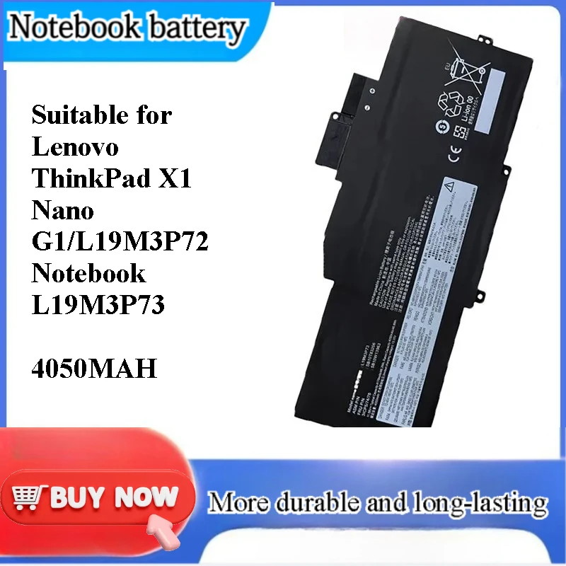 Замена аккумулятора для ноутбука Lenovo ThinkPad X1 Nano G1 L19M3P72 L19M3P73