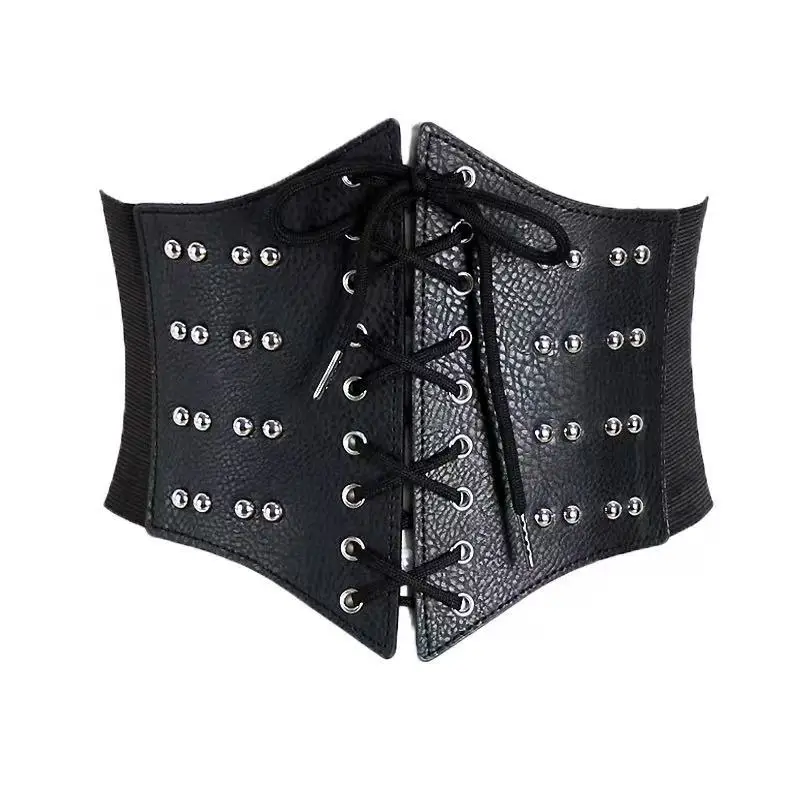 เข็มขัดคาดเอวกว้างตกแต่งผีเสื้อสําหรับผู้หญิง 2025 เข็มขัดเดรสระดับไฮเอนด์ใหม่