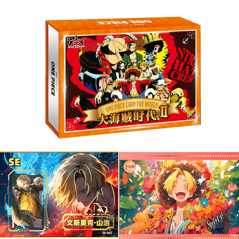 

2024 Original Anime One Piece Cards Rare Special Effects LSP Character Film Luffy Roronoa Zoro Nami Collection Cards Boys Toys