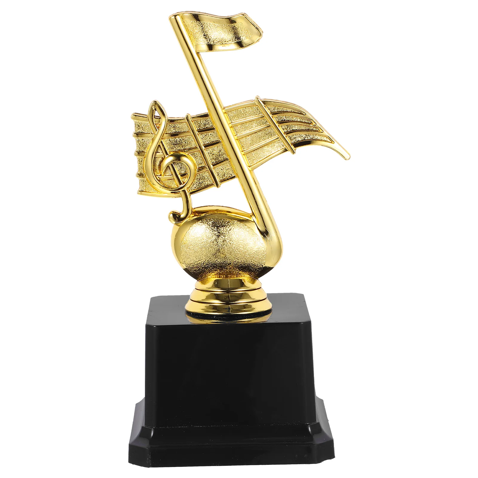 Music Trophy Honor Small Musical Competition Gift Party Singing Awards Plastic Student