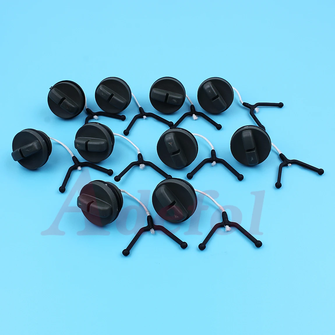 10Pcs/lot Oil Tank Caps For HUSQVARNA 61 66 238 266 268 272 42 234 242 Chainsaw Replacement Parts 501 626 602 бензопила