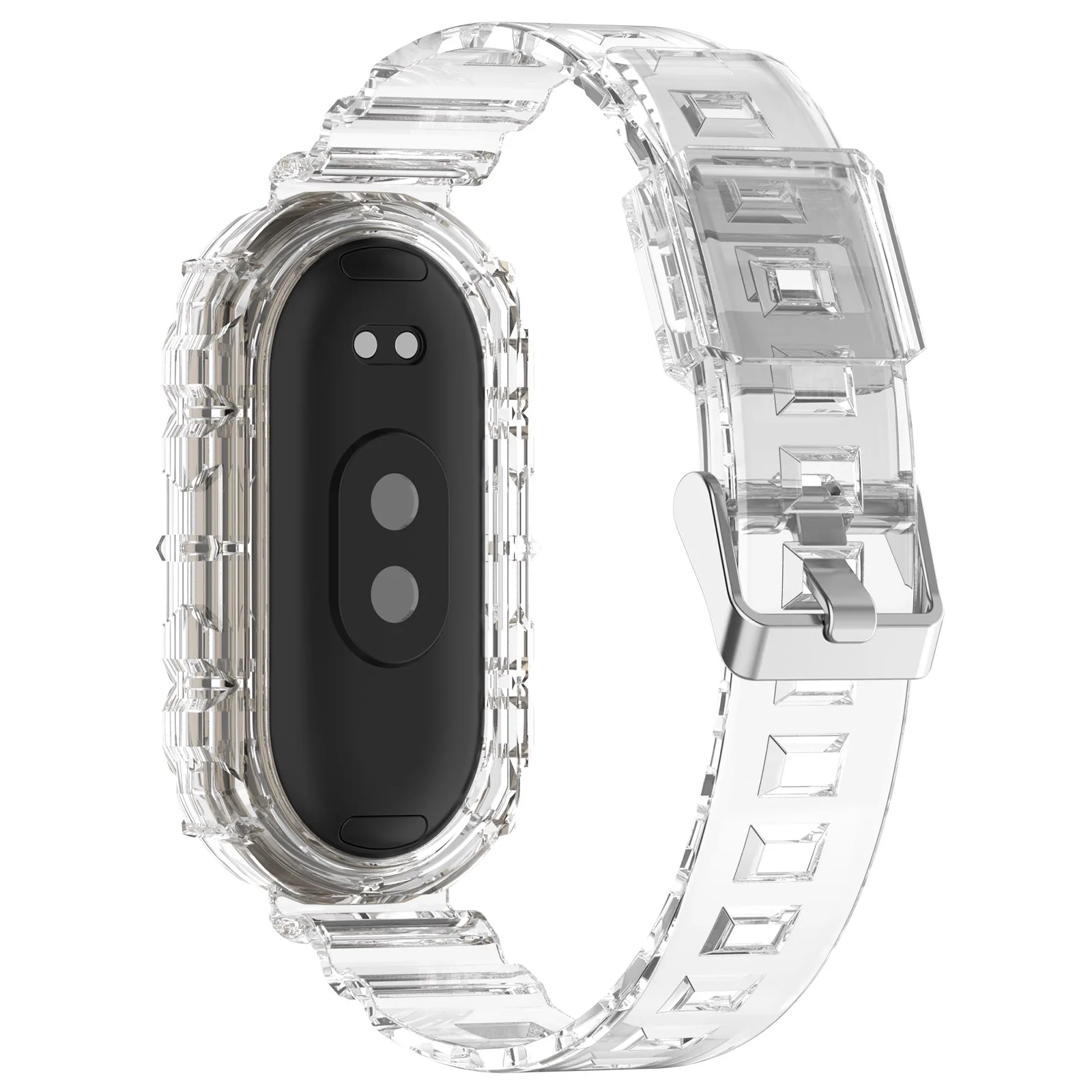 Transparent Silicone Replacement Strap for Xiaomi Mi band 9 / 8 Miband 9