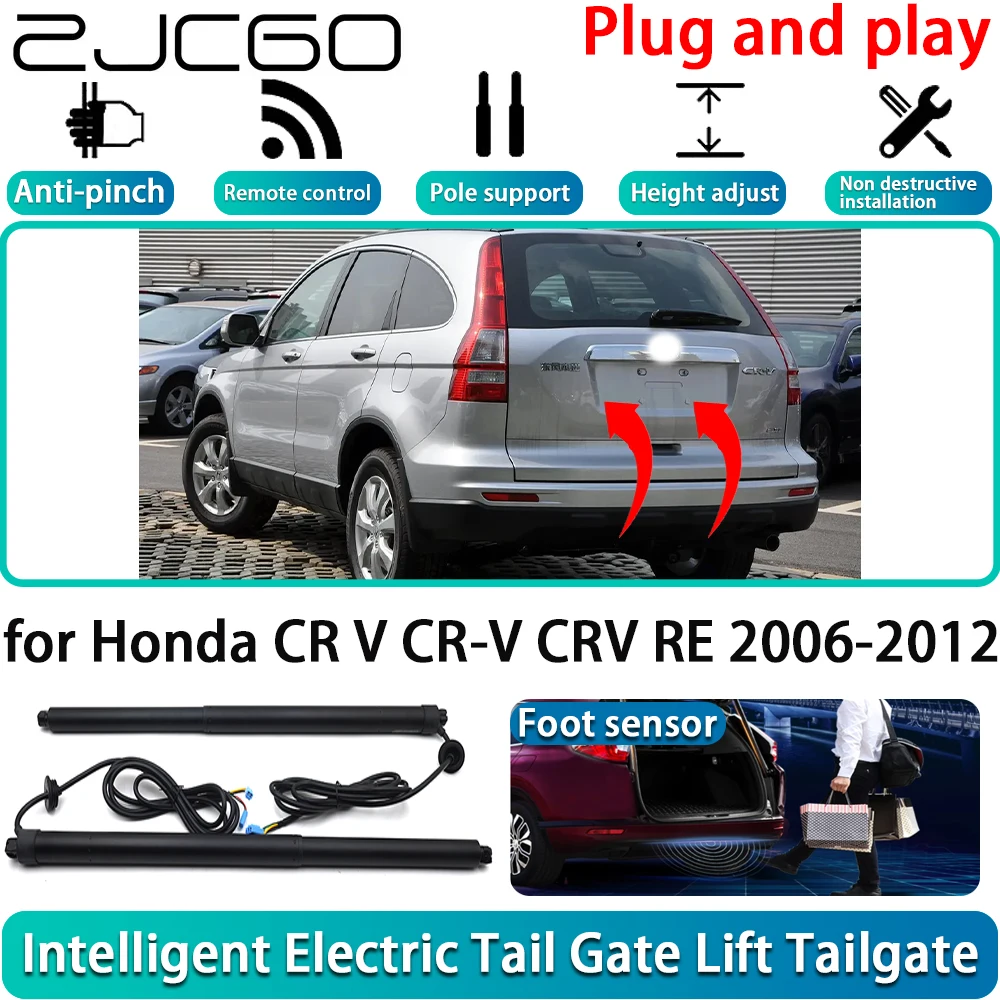 

for Honda CR V CR-V CRV RE 2006-2012 Automatic Electric Powered Tailgate Power Liftgate Tail Gate Lift Kit System Plug & Play