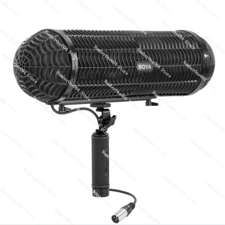 

BY WS1000 Professional Windshield Suspension studio interview video film recording Condenser Microphone with 3 shock mount