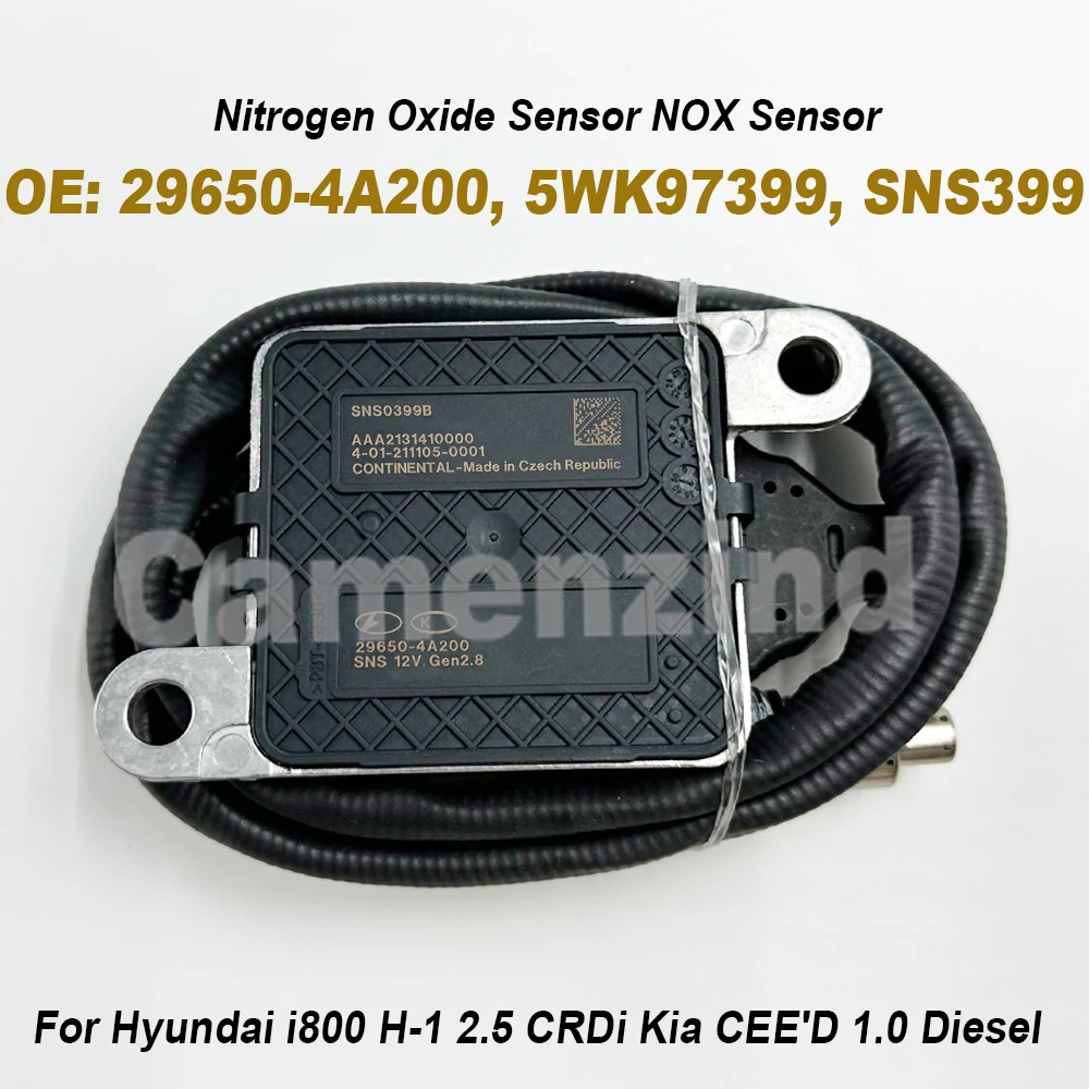 

29650-4A200 296504A200 NOX Sensor Nitrogen Oxide Sensor For Hyundai i800 H-1 2.5 CRDi Kia CEE'D 1.0 Diesel 5WK97399 5WK9 7399