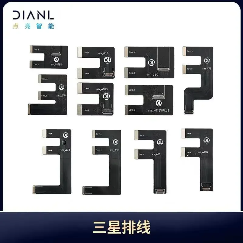 DL400 Pro LCD Test Flex For S21 S22 S23 s24Ultra/Plus Note 20u A72 A71 A70 A51 A50 A70 M52 A53 A54 A22 Display Test Cable Line