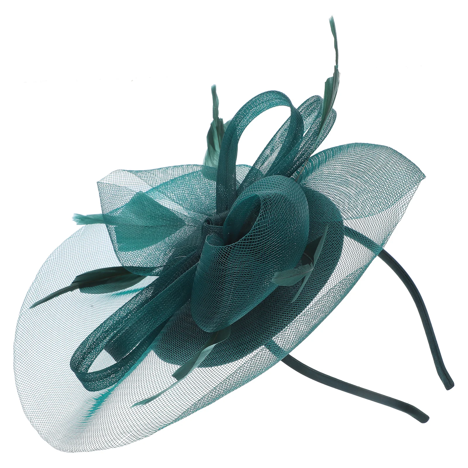 

Fascinator Hat Mesh Headband Lightweight Bridal Wedding Headpiece Tea Party Women Banquet Hair Accessories Tea Party Headpiece