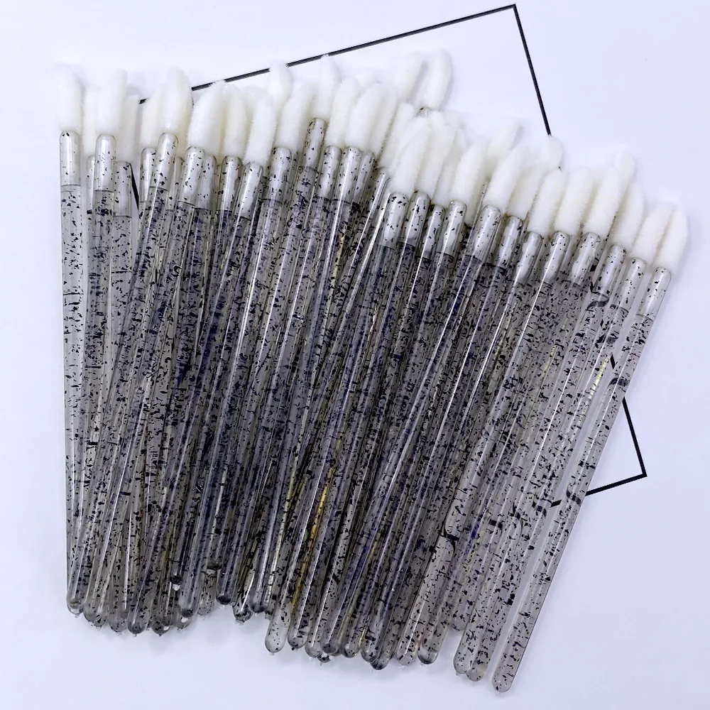 500 قطعة مجموعة فرش المتاح عصي الماسكارا الشفاه فرش Microbrush قضيب مسحة ل رمش تمديد الحاجب أدوات ماكياج