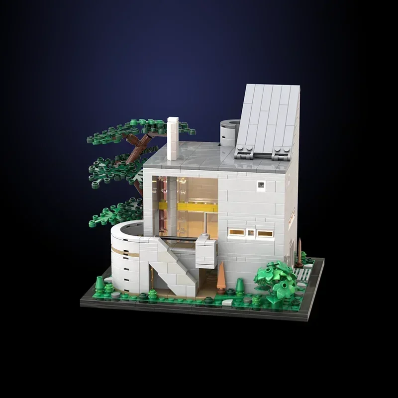 Bloques de construcción Moc City Street View, estudio, casa residencial, modelo Modular, ladrillos, montaje DIY, juguete de construcción, regalos de vacaciones