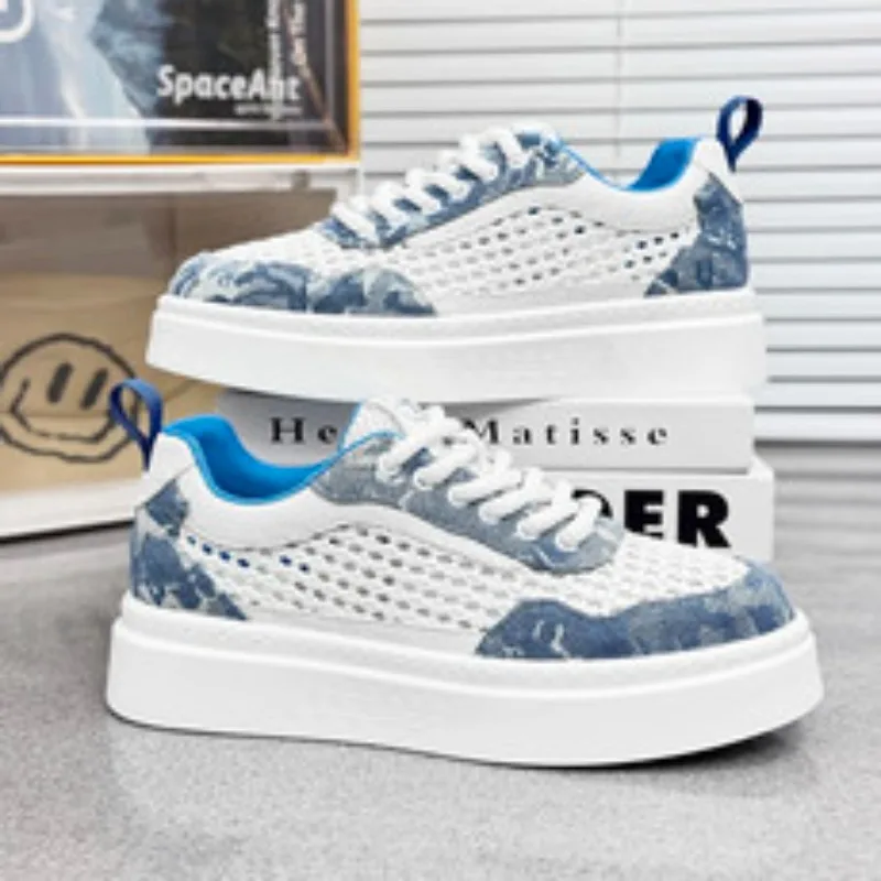 

hollow mesh casual sports breathable men's shoes