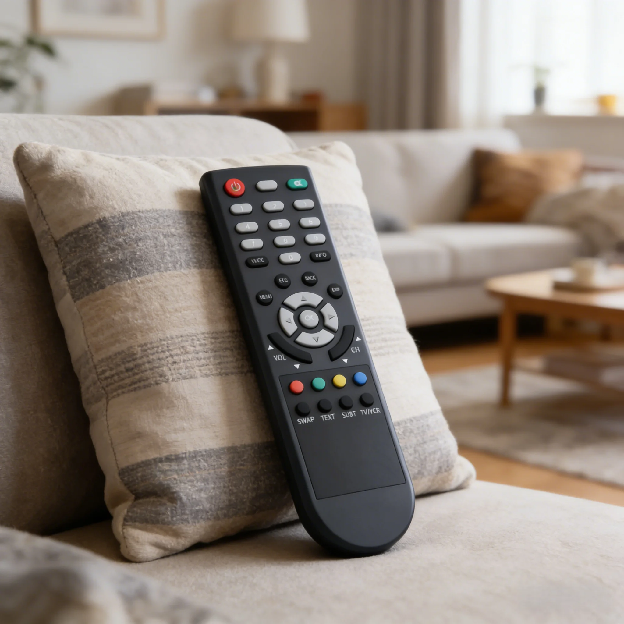 

Grundig Freeview Receiver Remote Controller Fit GUD1500XI2 GUD1500X12 Set Top Box Spare Part