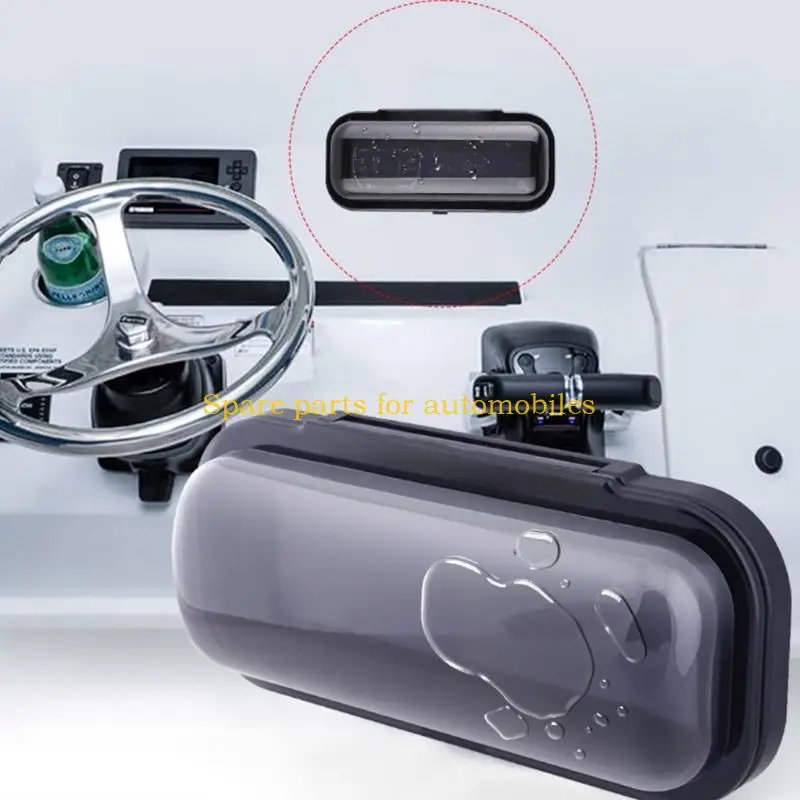 H58F Corrosion Resistant Speaker Cover Quick Release Mechanism Weatherproof ABS Construction Universal Fitting For Marine Use