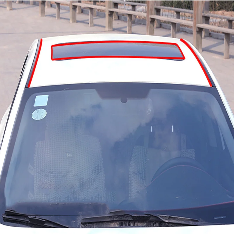 Tiras de sellado de goma para bordes de coche, sellador de goma para techo de coche, Protector de ventana