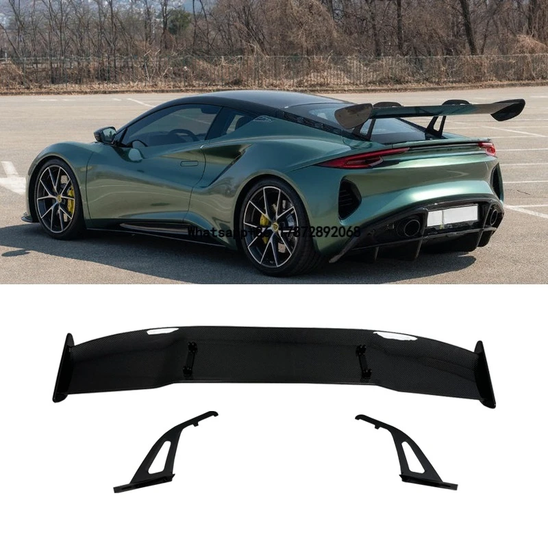 

Dry Carbon Fiber GT Style for Lotus Emira Wing Trunk Spoiler Performance Kit Kit