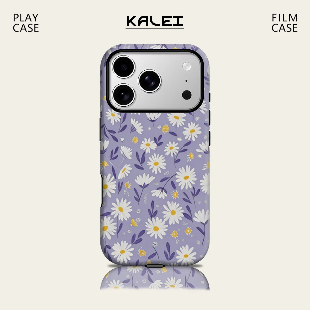 Lavender Daisy & Bee IPhone17 Must for Magnetic Phone Case for IPhone 17 16 15 14 13 Pro Max Plus Single Double-layer Tough Case