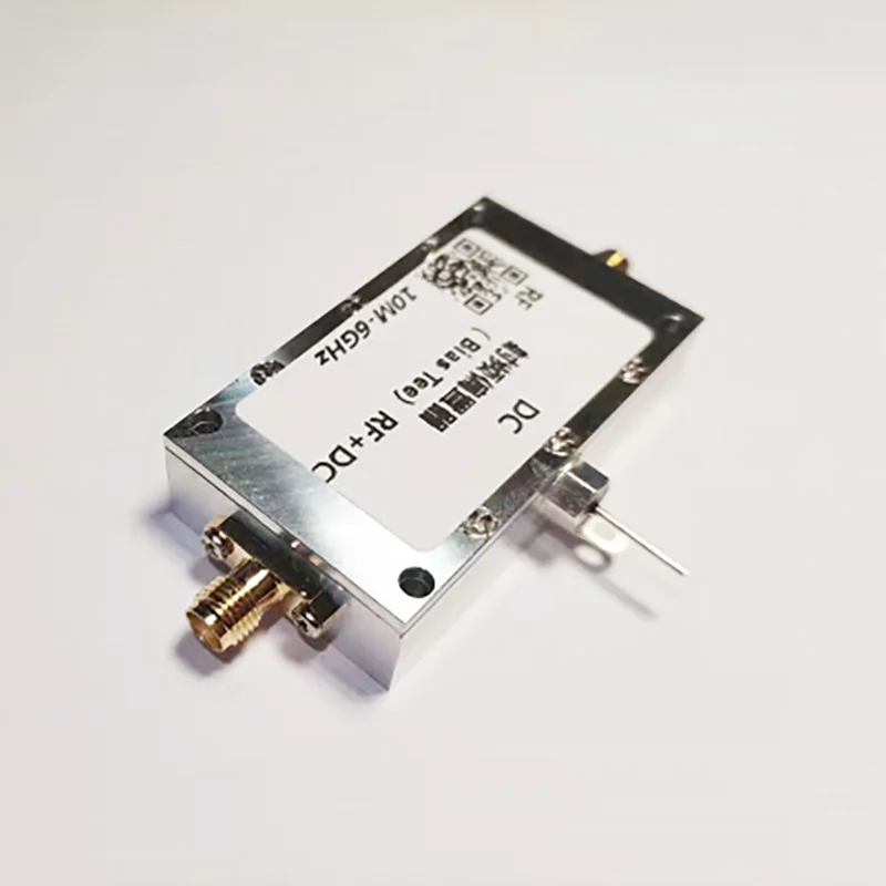 

0.01-6GHz RF Feeder, Bias Tee, Coaxial Broadband Feeder, RF Broadband DC Blocker