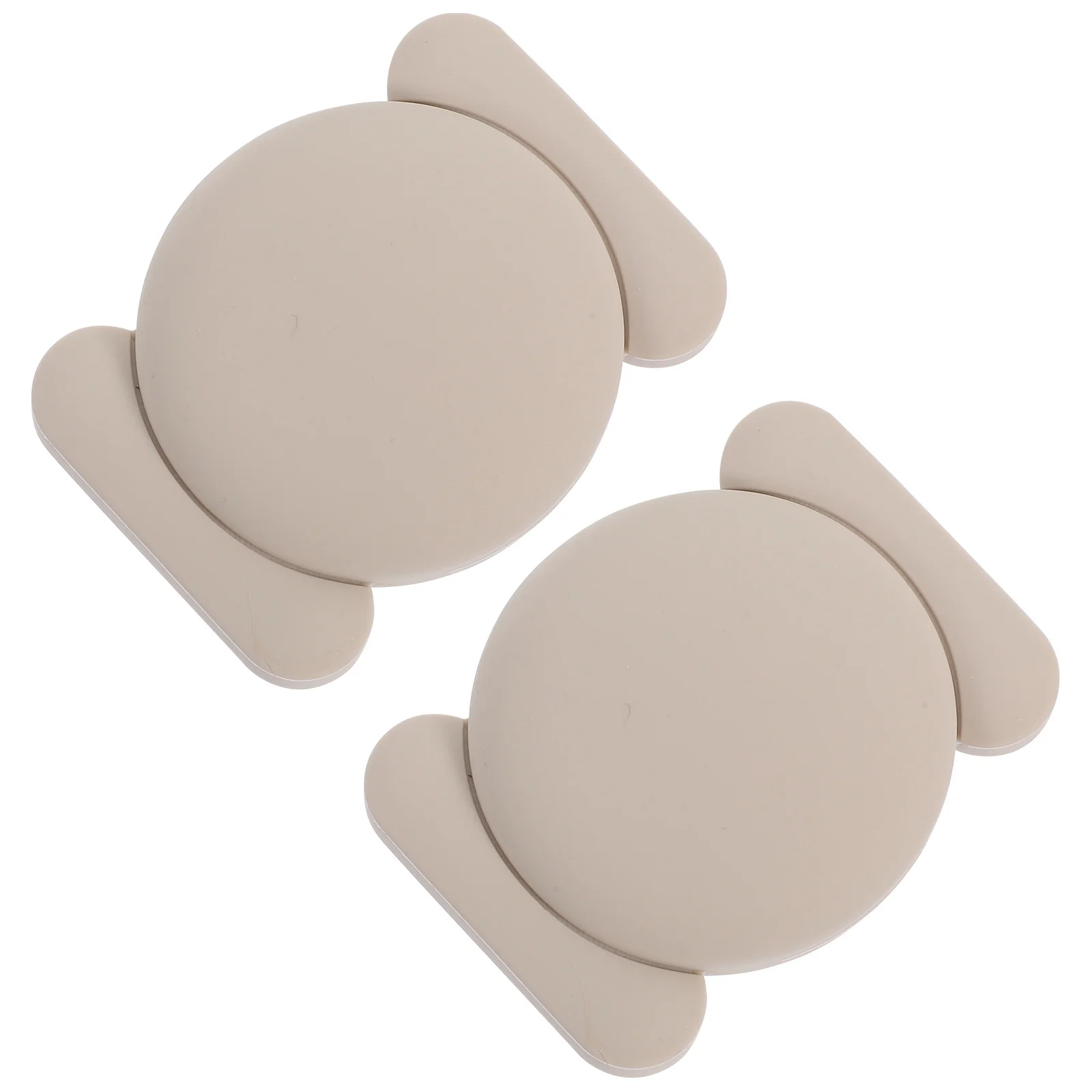 قطعتان من غطاء الحماية المقاوم للصدمات، غطاء من السيليكون القوي لجهاز لاسلكي مضاد للخسارة، تصميم أنيق