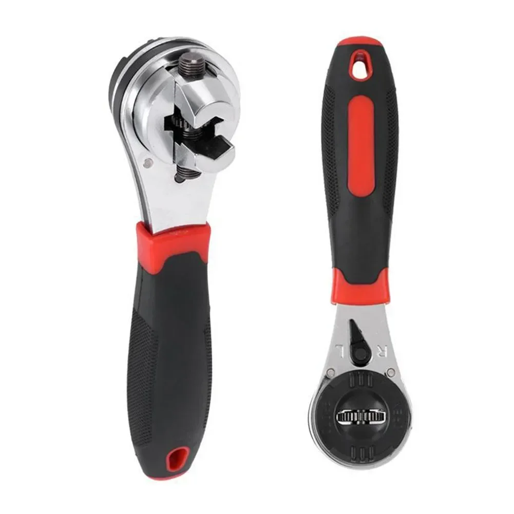 

Adjustable Wre1111111111nch Hand Ratc1111111111111het Wrenc11111111h Tool For 6-22mm Spanner Tool Repairing Hand Tools