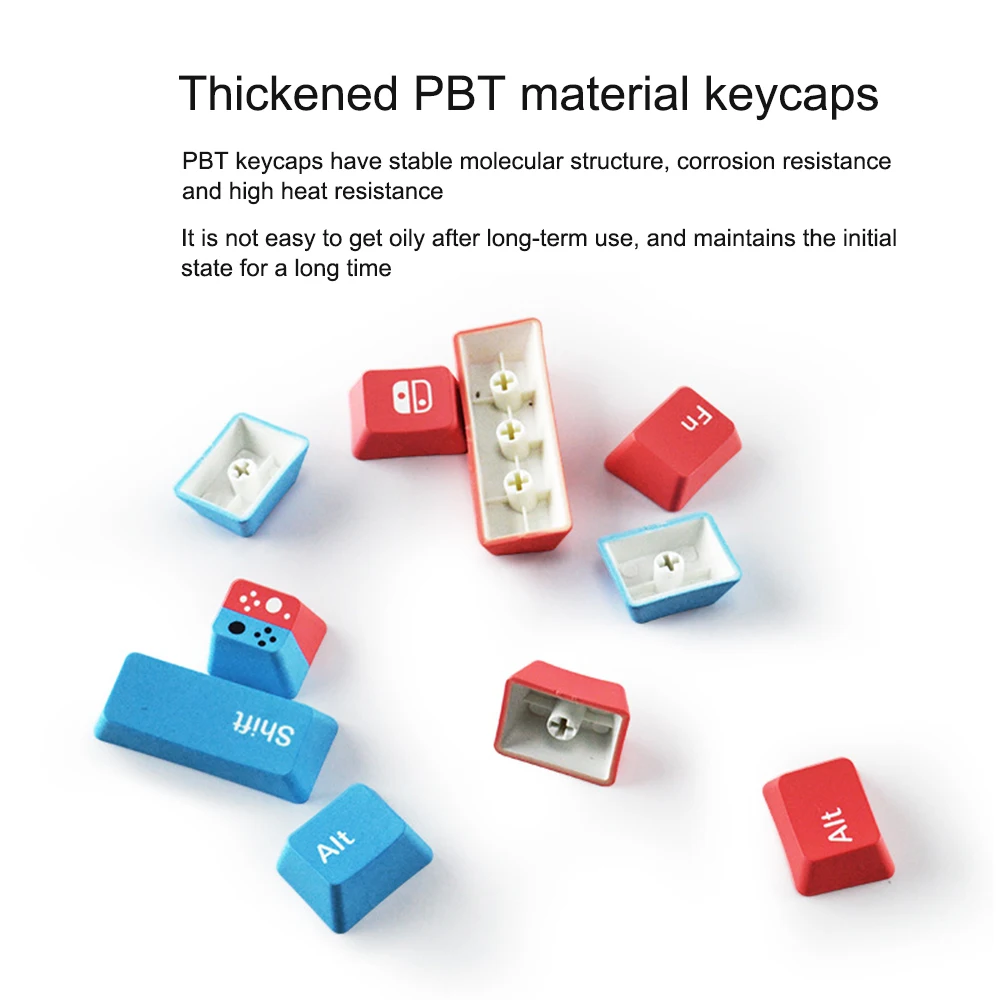 

Personalized Keycaps 4/9/13 Keys RGBY Colorful OEM Profile PBT Keycap For Mechanical Keyboard MX Switch Dye Sub WASD Arrow Key