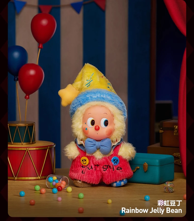 POP MART LABUBU WHY SO SERIOUSシリーズ サーカスピエロ ブラインドボックス おもちゃ かわいいアニメアクション サプライズ ハロウィンギフト