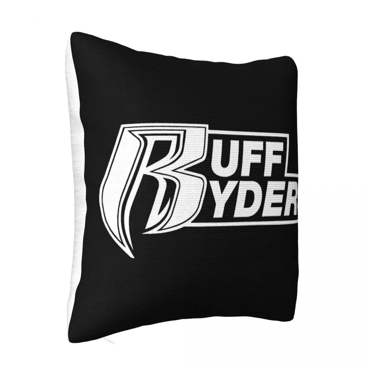 New Ruff Ryders Records Logo Hip Hop New Black Mens Unisex Size S Xxlba Pillow Case