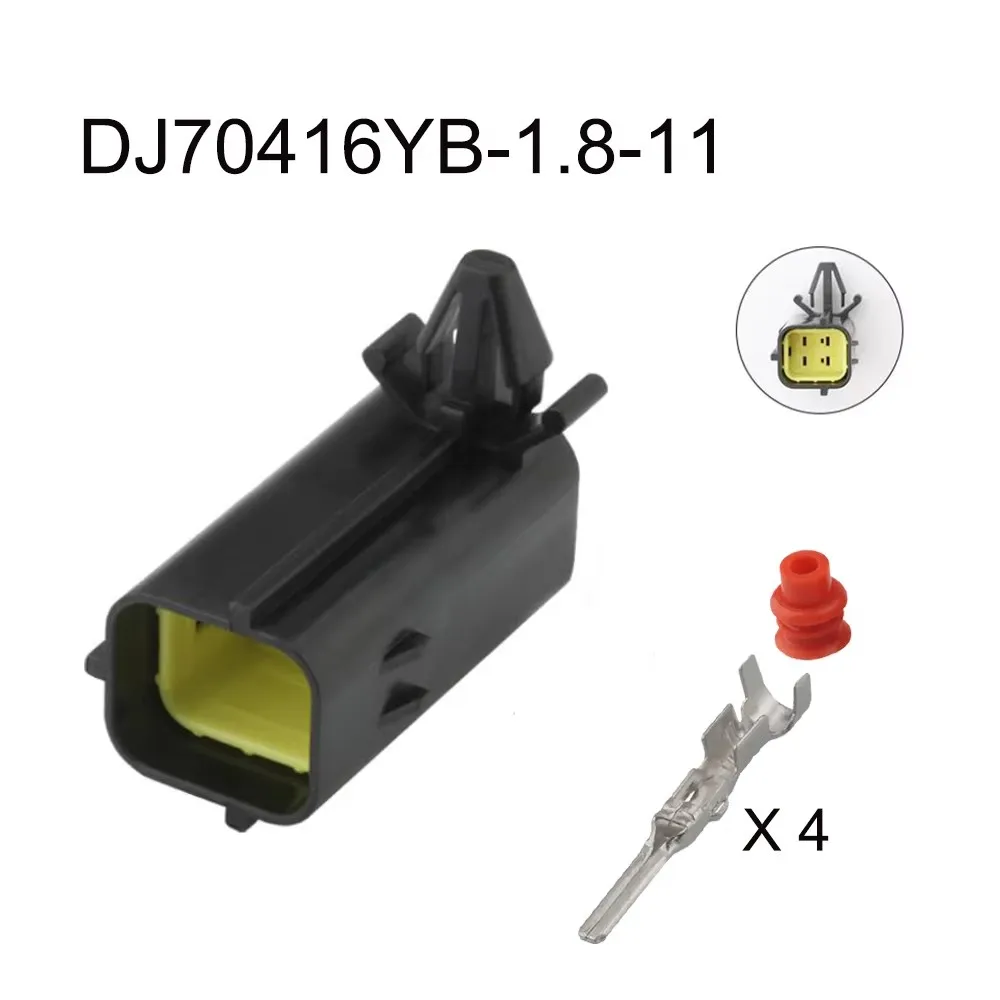 Domestic automotive connector DJ70416YB-1.8-11 is suitable for automotive oxygen sensor plugs