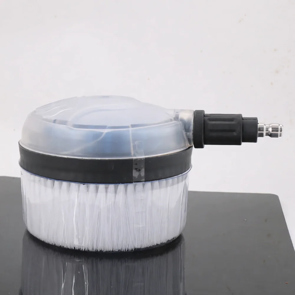 Rotating Scrub Brush For Tianyun High Pressure Washer Auto Detailing Water Flowing Tool Circular Bristle Pad