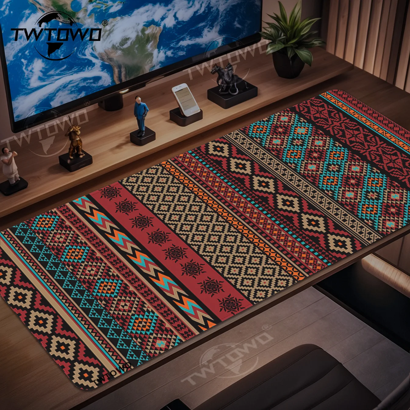 Mouse pad gaming boêmio persa tapete xl casa personalizado computador mousepad xxl antiderrapante tapete de borracha natural mouse