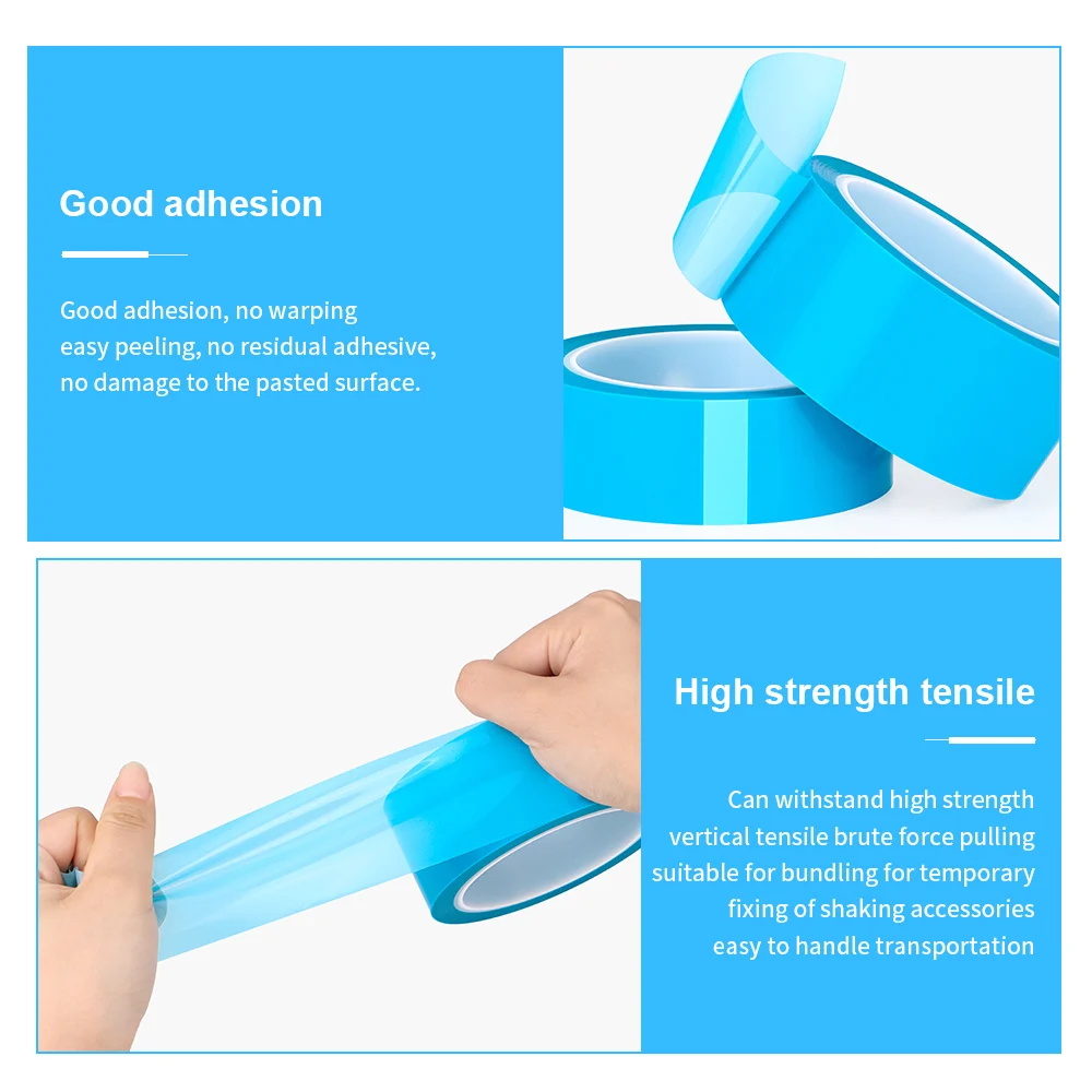 Blue Refrigerator Tape Strong Adhesive Air Conditioner Decoration No Trace Or Residue Fixed Electronic Components Mechanical