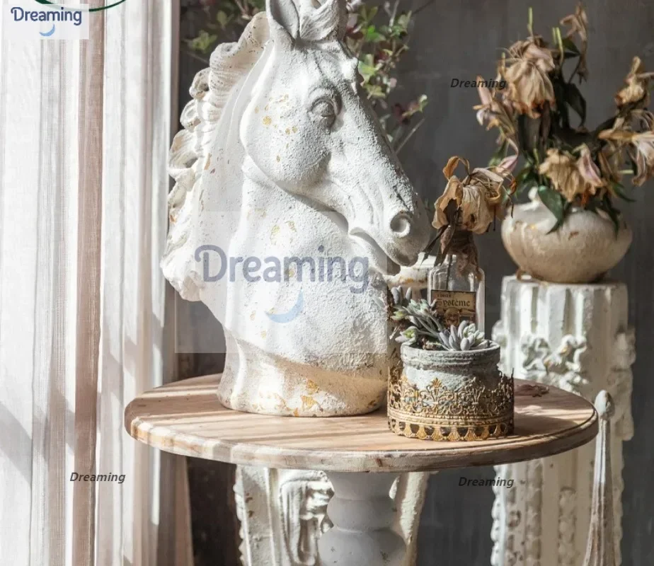 

American rural retro old homestay home decoration, personalized creative wedding decoration shooting props crafts