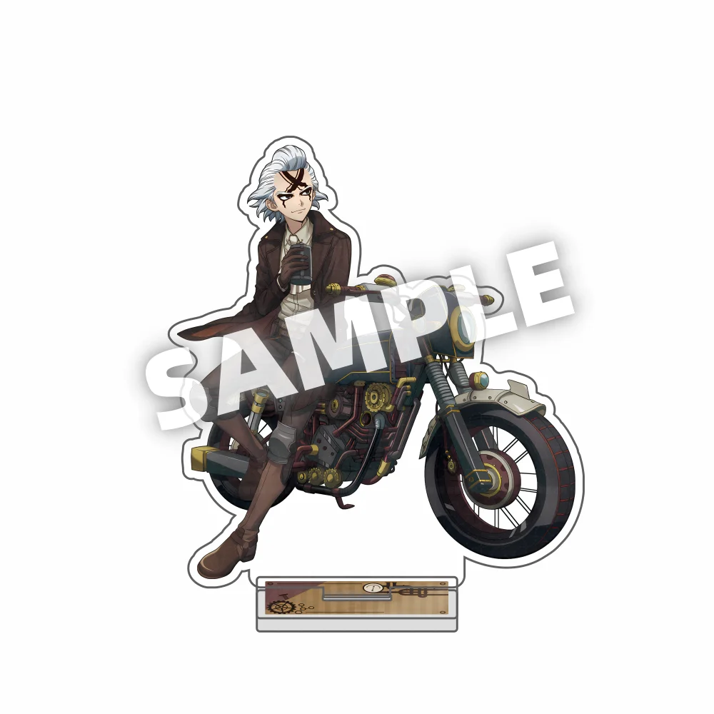 أنيمي الدكتور ستون الاكريليك الوقوف Ishigami Senkuu Asagiri Gen Nanami Ryusui الشكل عرض السلع جمع مكتب زينة زخرفية #4