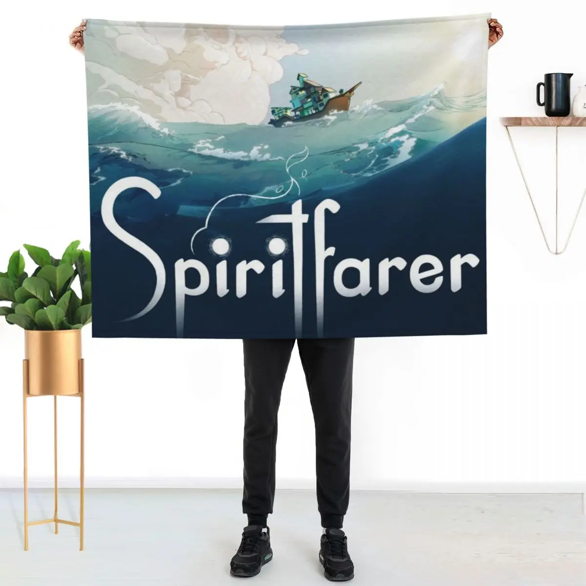 

Spiritfarer Boat Throw Blanket Fade Resistant Durable Throw Blanket